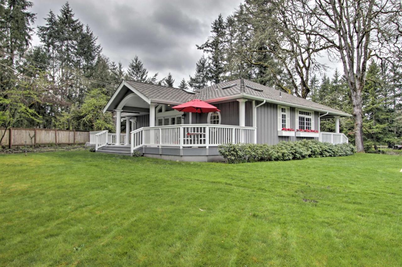 Contemporary Tacoma Cottage With Deck And Pond! Exterior foto